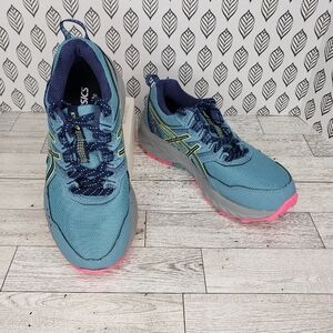 WomensASICS Gel Venture 9 Gris Blue 6W